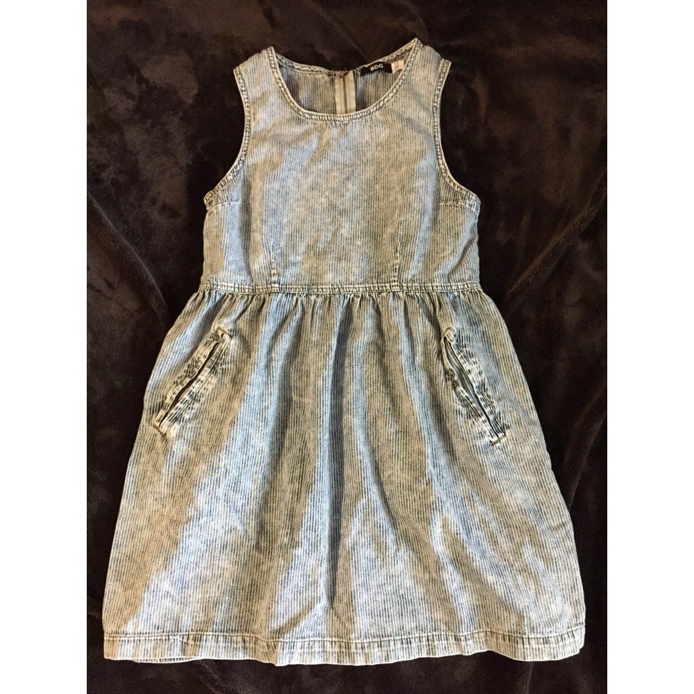 UO chambray babydoll dress